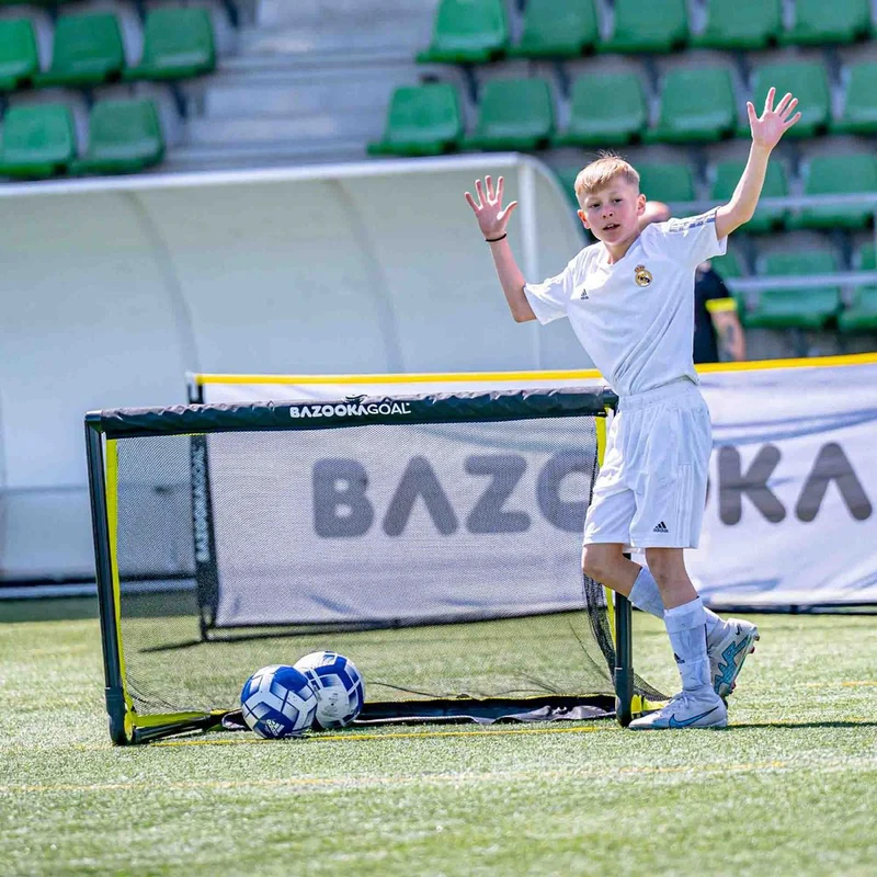 BazookaGoal Football PVC Goals (5' x 3')