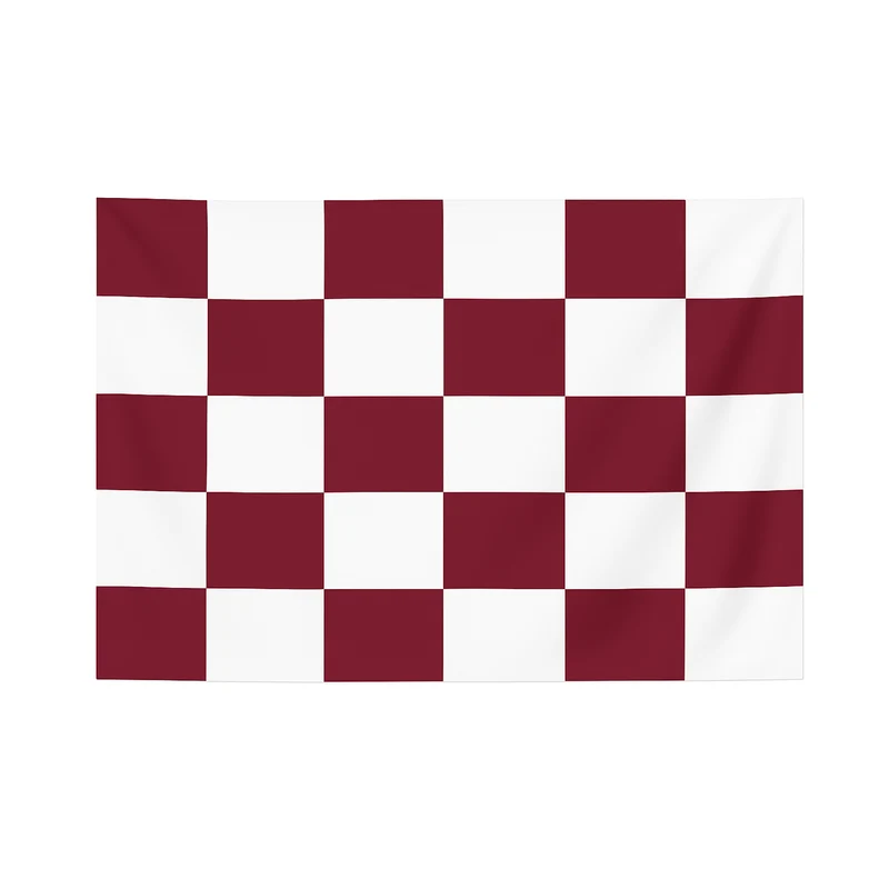 Chequered Football Flag