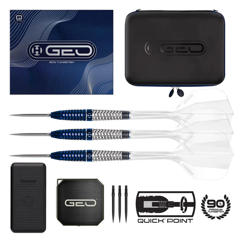 Geo 02 Torpedo 90% Quick Point Darts - Steel Tip Darts