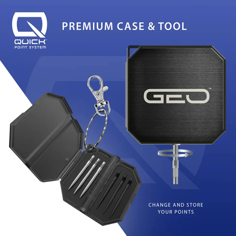 Geo 03 Bomb 90% Quick Point Darts - Steel Tip Darts