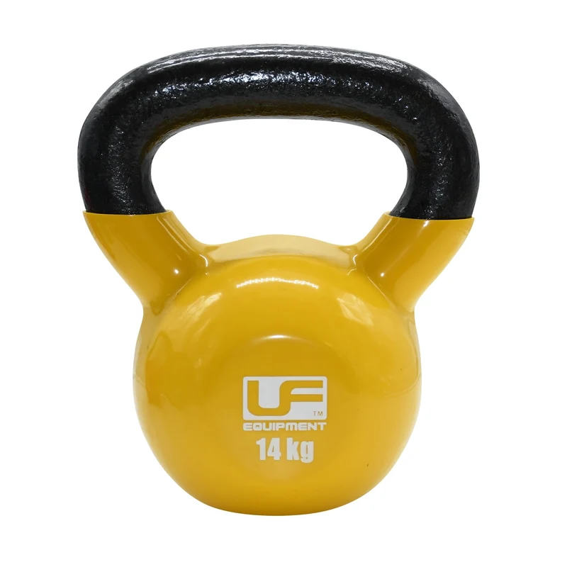 Vinyl Coated Cast Iron Kettlebell - 14KG