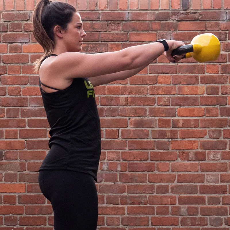 Vinyl Coated Cast Iron Kettlebell - 14KG