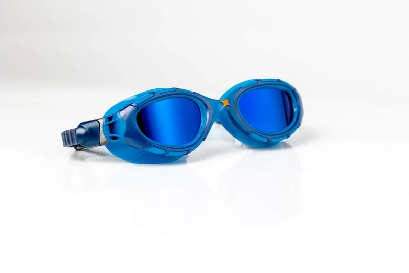Predator Flex Titanium Swimming Goggles - Blue