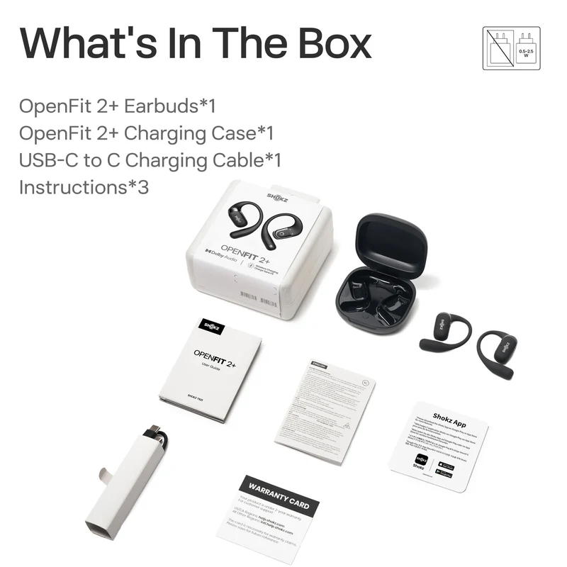 Shokz OpenFit 2+ Headphones
