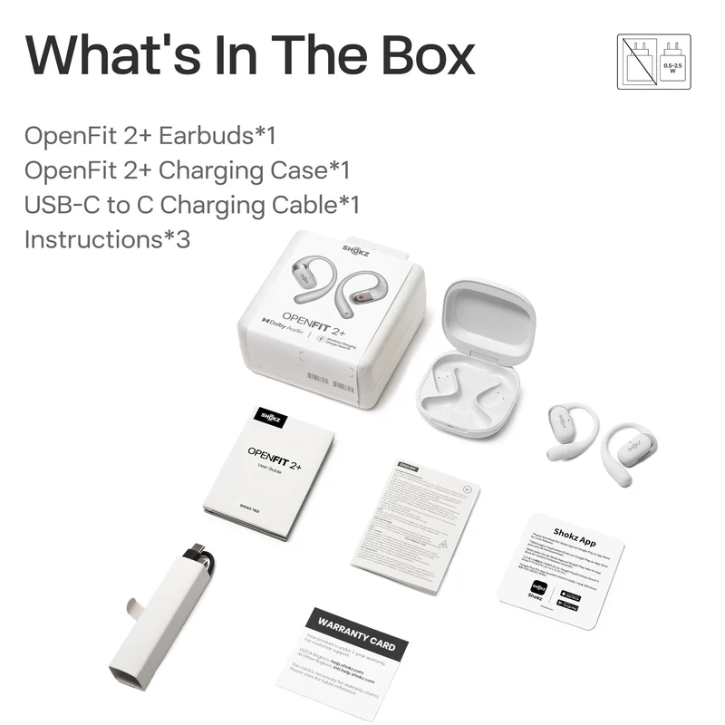 Shokz OpenFit 2+ Headphones