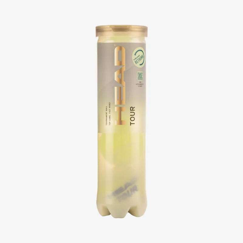 Tour Tennis Balls (Tube of 4)