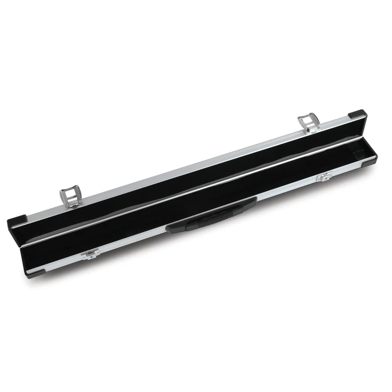 Cue Case 2 Piece Silver Aluminium