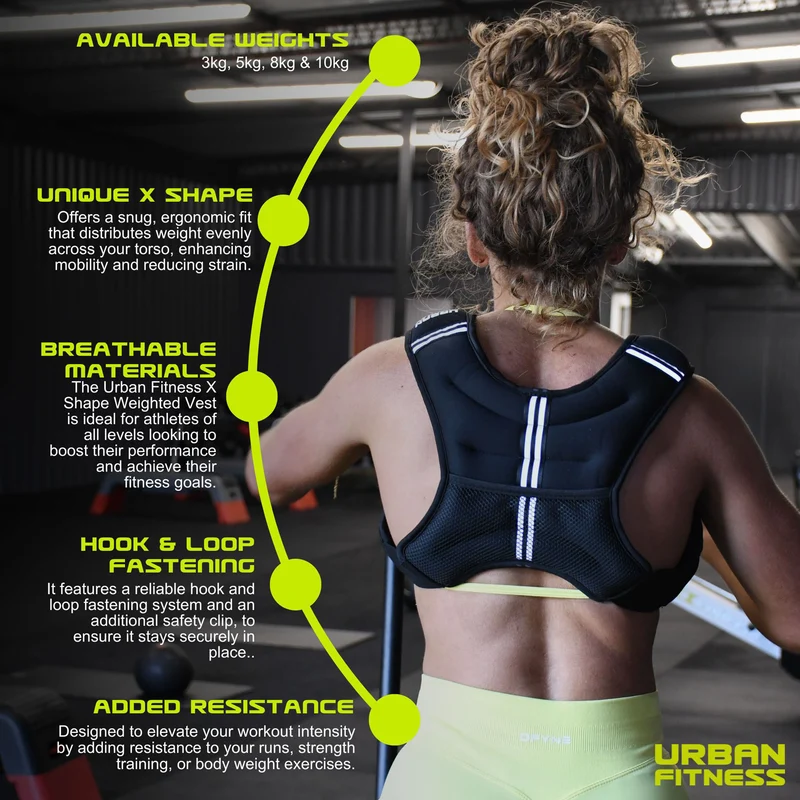 X Shape Weighted Vest