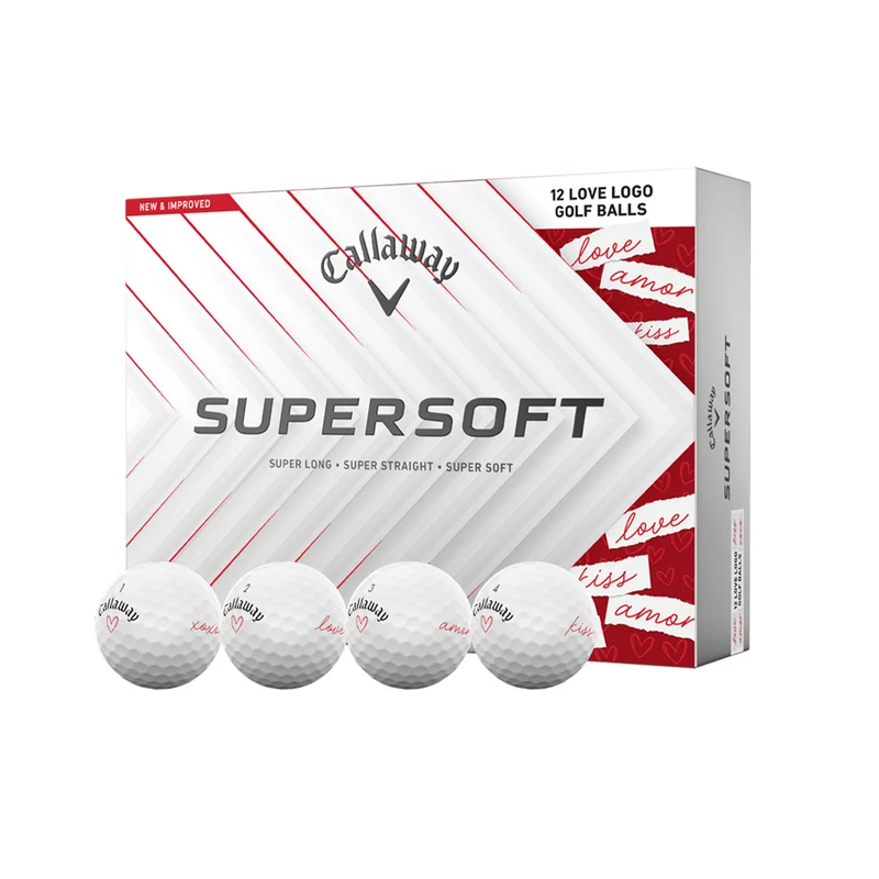 Supersoft Love Golf Balls