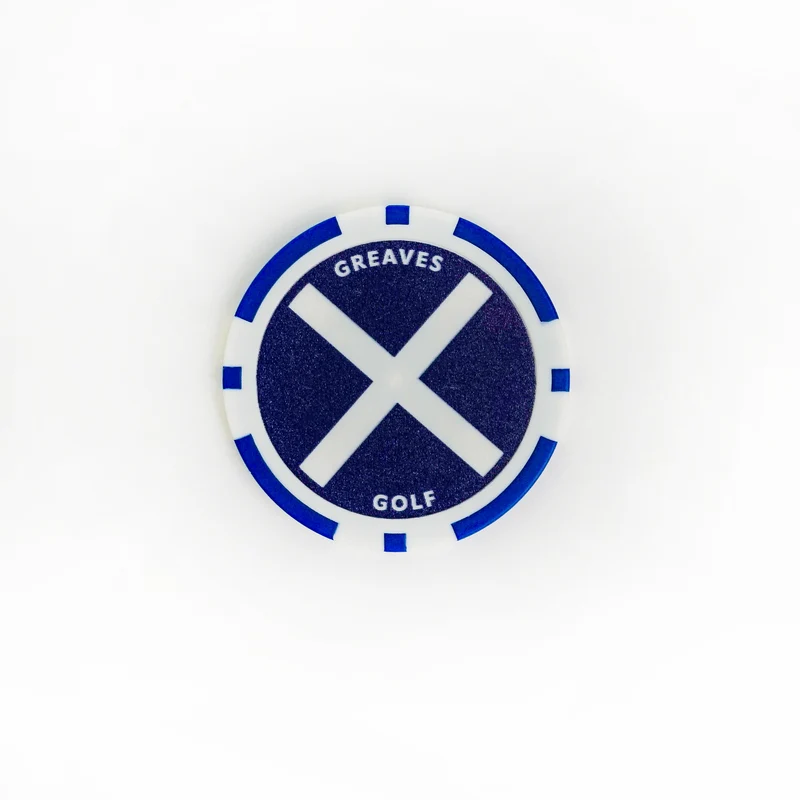 Scotland Monaco Pokerchip Golf Ball Marker