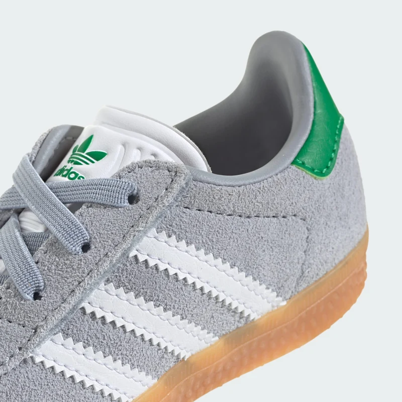adidas Originals Kids Gazelle Comfort Closure Elastic Laces Shoes Kids