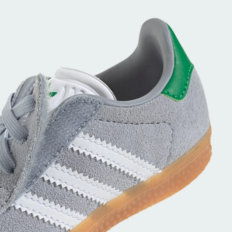 adidas Originals Kids Gazelle Comfort Closure Elastic Laces Shoes Kids