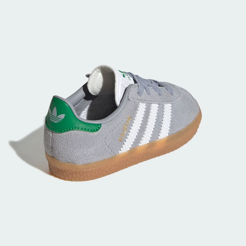 adidas Originals Kids Gazelle Comfort Closure Elastic Laces Shoes Kids