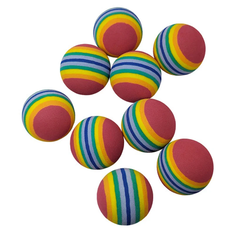 Striped Practice Balls (9 Pack)