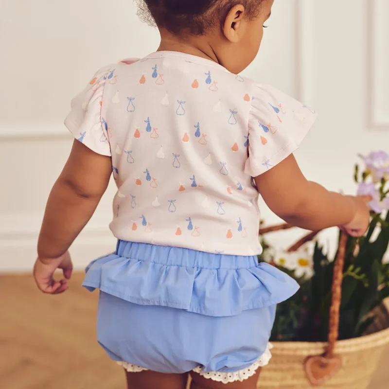 Poplin shorts