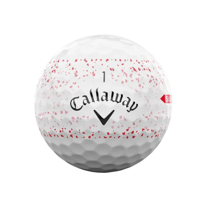 Supersoft 25 Splatter 360 Golf Balls (Sleeve)