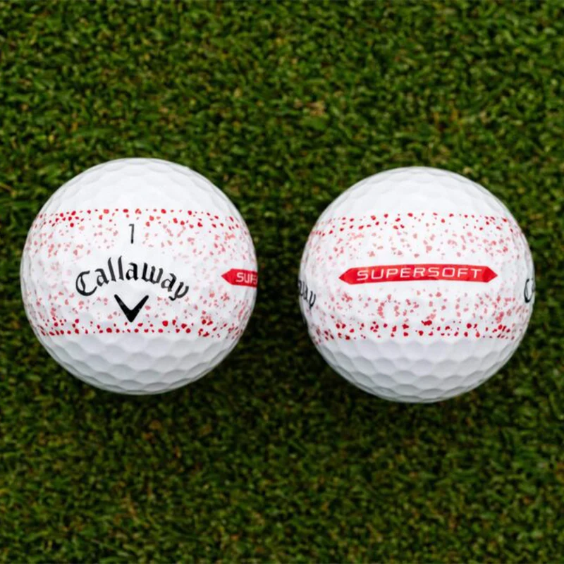 Supersoft 25 Splatter 360 Golf Balls (Sleeve)