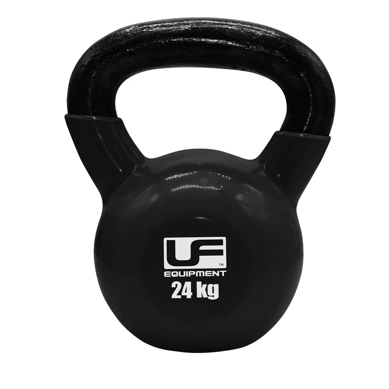 Vinyl Coated Cast Iron Kettlebell - 24KG