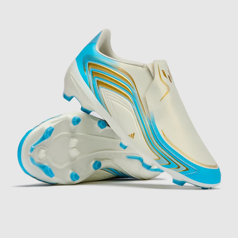 adidas Kinder F50 League Schnürungslos x Messi FG