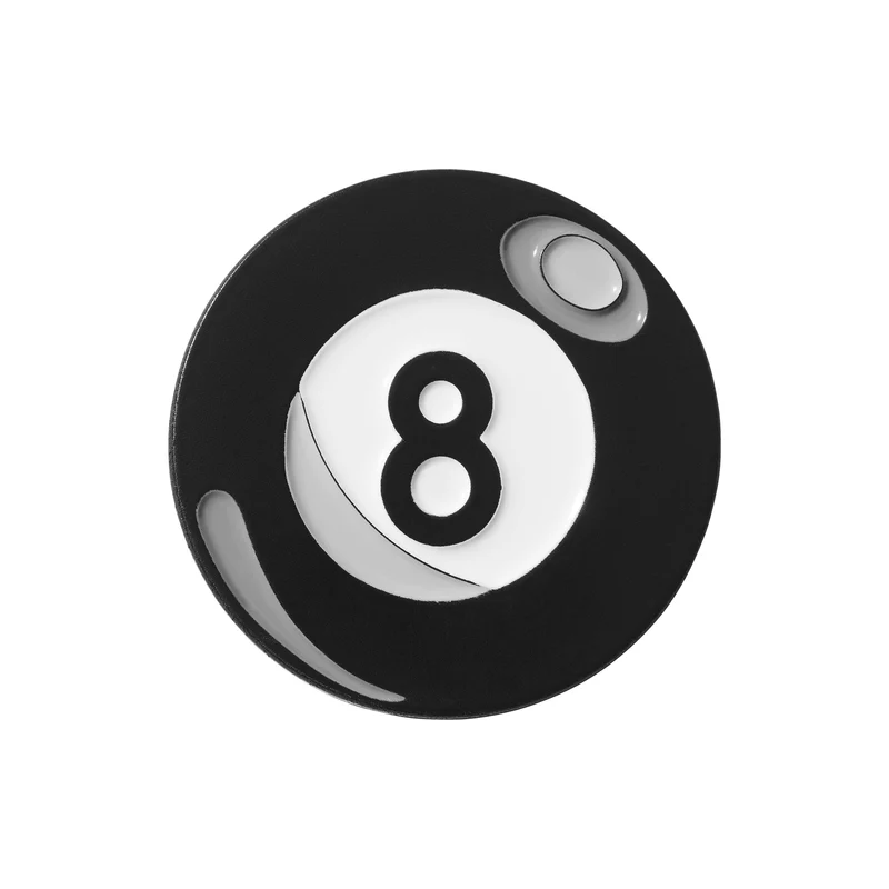 8-Ball Golf Ball Marker