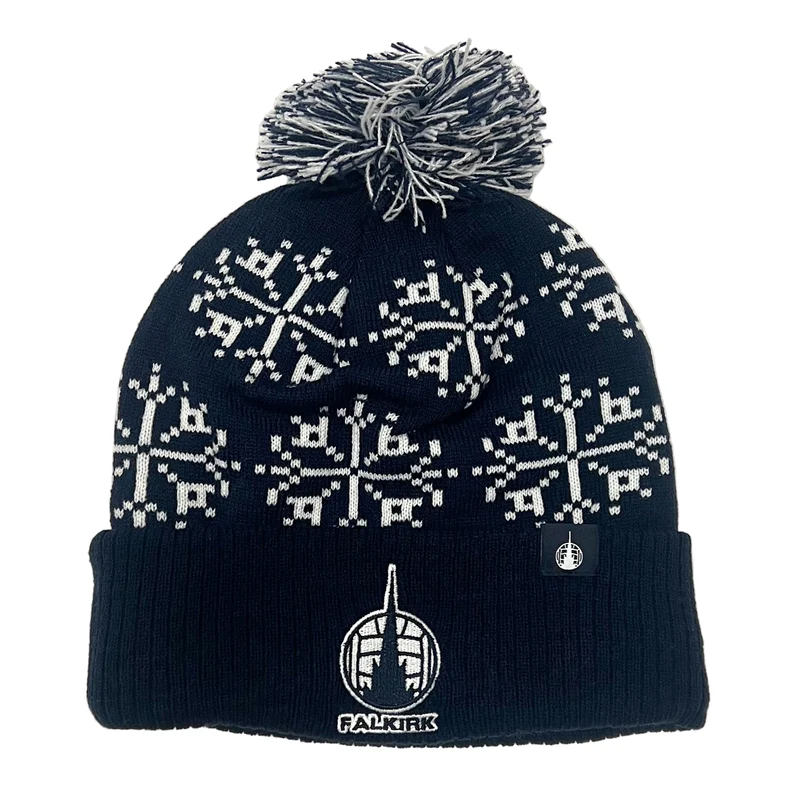 Falkirk Snowflake Bobble Hat