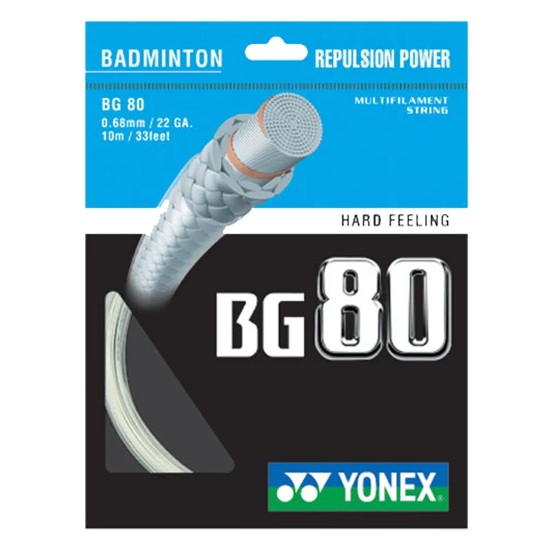 BG80 Badminton String - 0.68mm Set