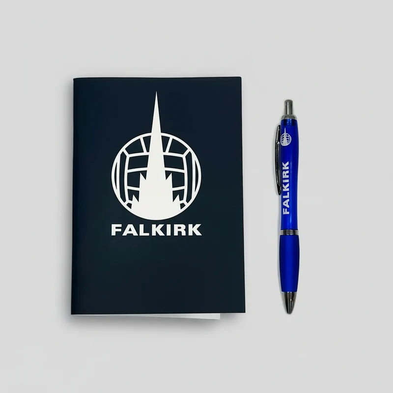 Falkirk Autograph Book & Pen