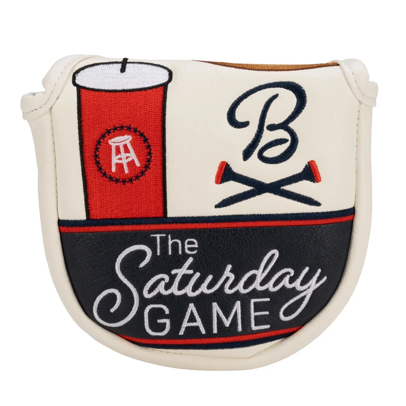 Barstool Golf "Saturday Game" Mallet Putter Headcover