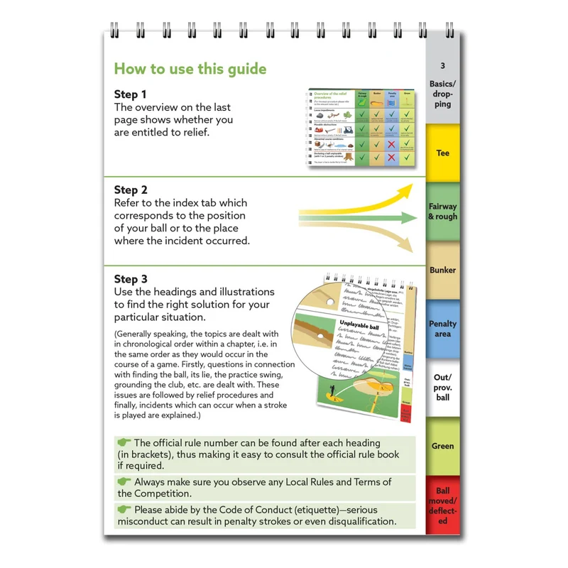 Rules Of Golf Book