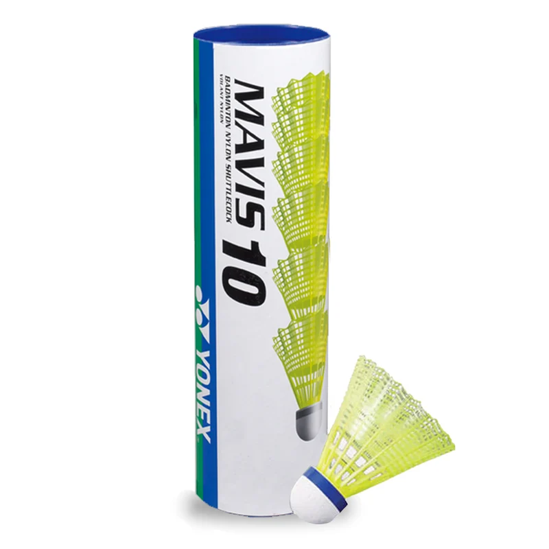 Mavis 10 Badminton Shuttles (Medium Speed)
