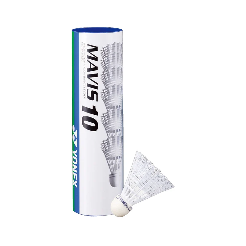 Mavis 10 Badminton Shuttles (Medium Speed)