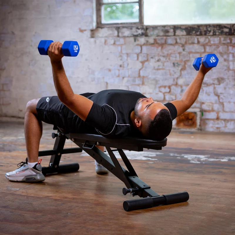 Hex Dumbbells Neoprene Covered (2 x 5Kg)