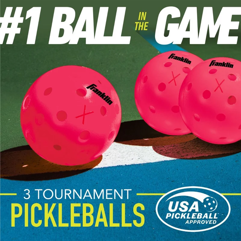 Outdoor X-40 Pickleball (3 Pack)