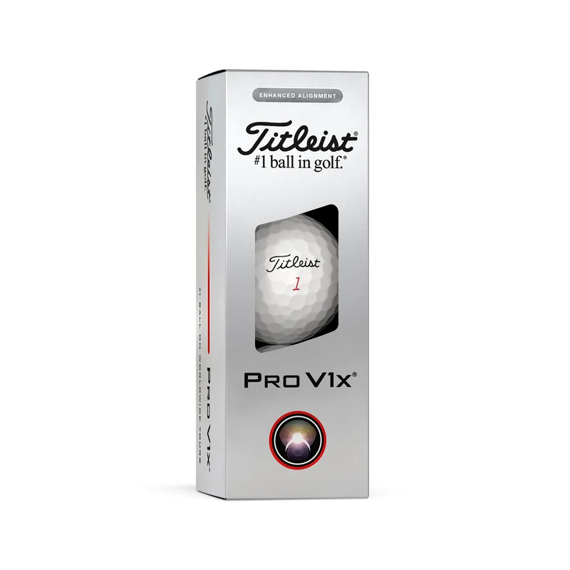 Pro V1x 2025 Enhanced Alignment Golf Balls (Dozen)
