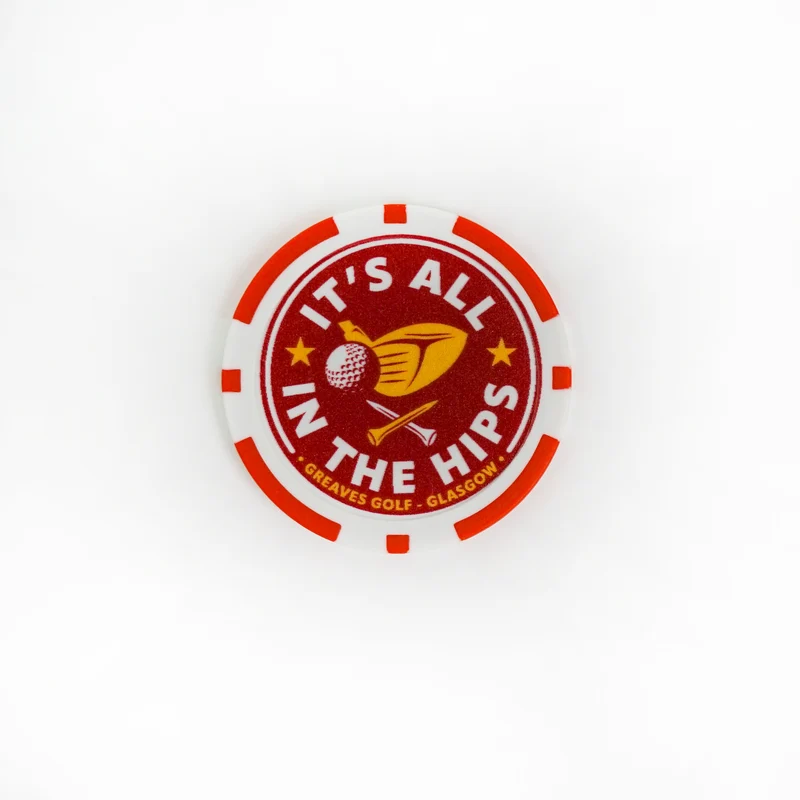 It's All In The Hips Monaco Pokerchip Ball Marker