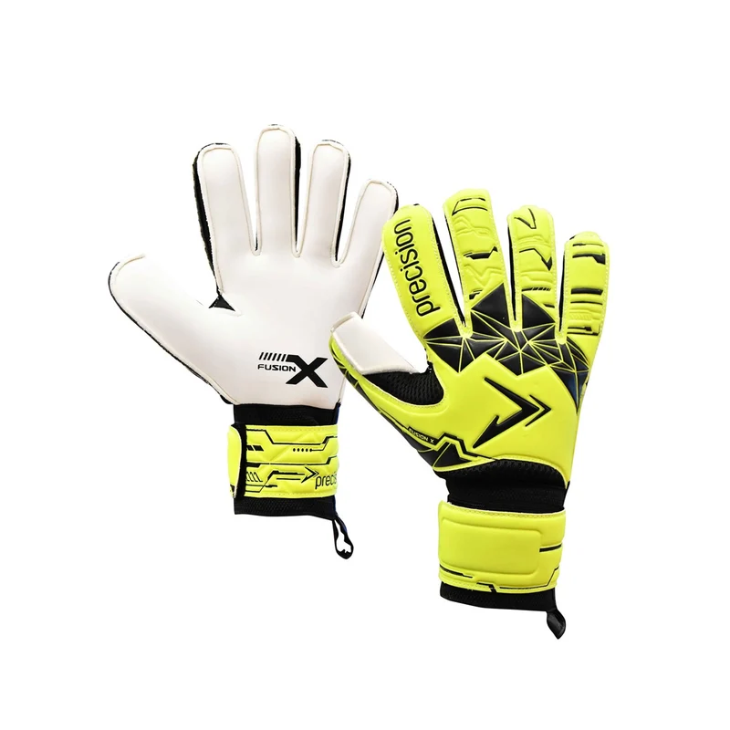 Junior Fusion X Flat Cut Essential Goal Keeper Gloves