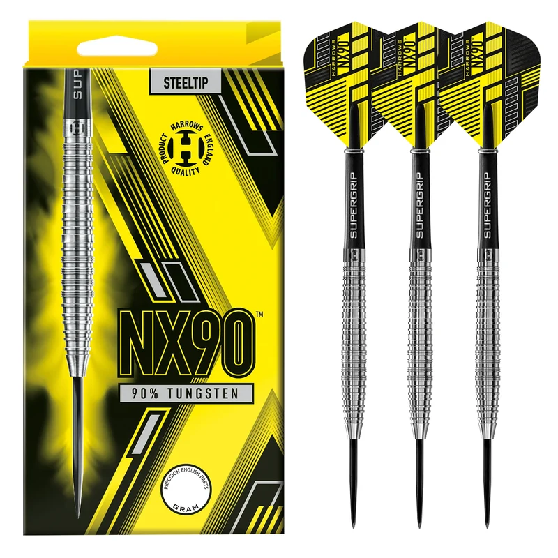 NX90 Tapered 90% Tungsten - Steel Tip Darts