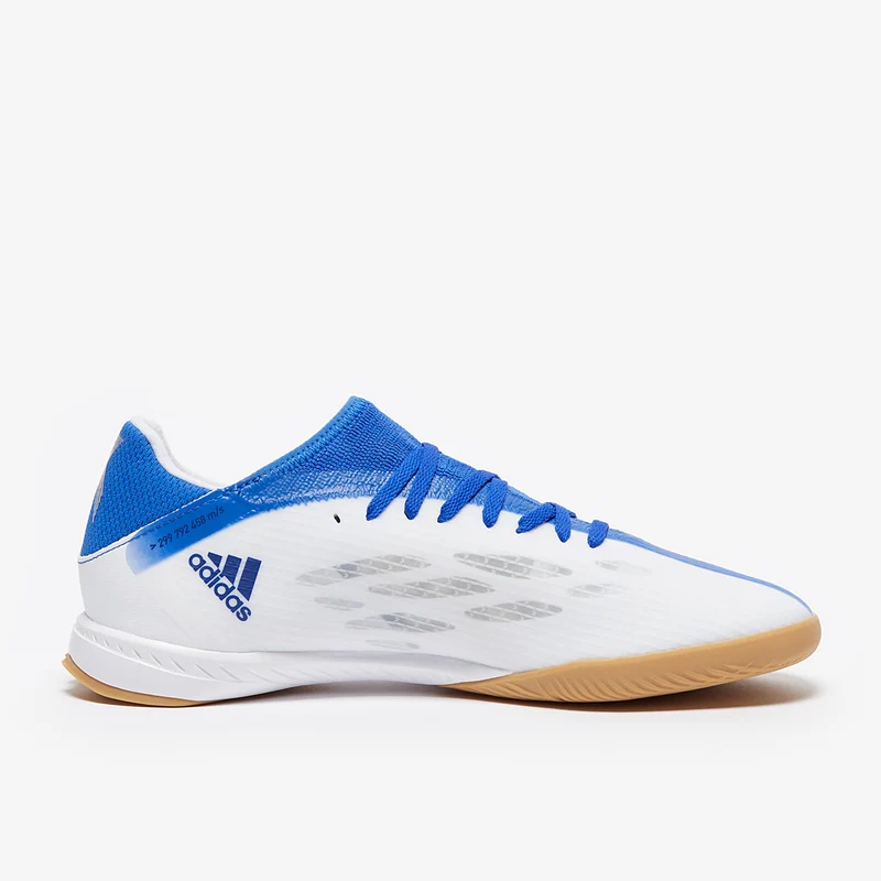 adidas X Speedflow.3 IN - Weiß/Legacy Indigo/Hi