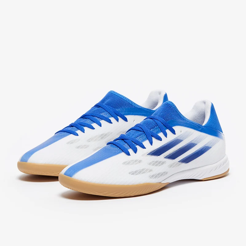 adidas X Speedflow.3 IN - Weiß/Legacy Indigo/Hi