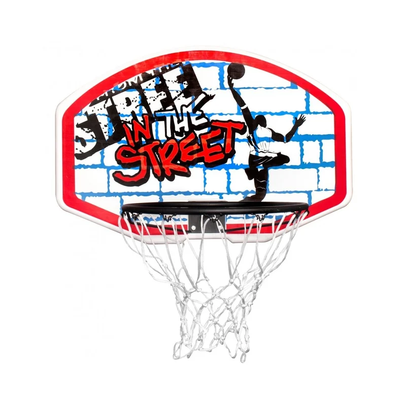 In the Street Basketball Backboard & Ring Set