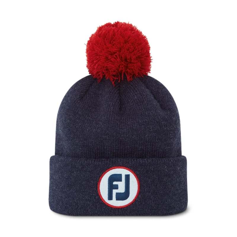 FJ Solid Pom Pom Hat