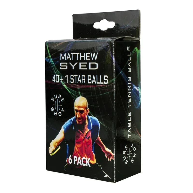 Matthew Syed 1 Star Table Tennis Balls