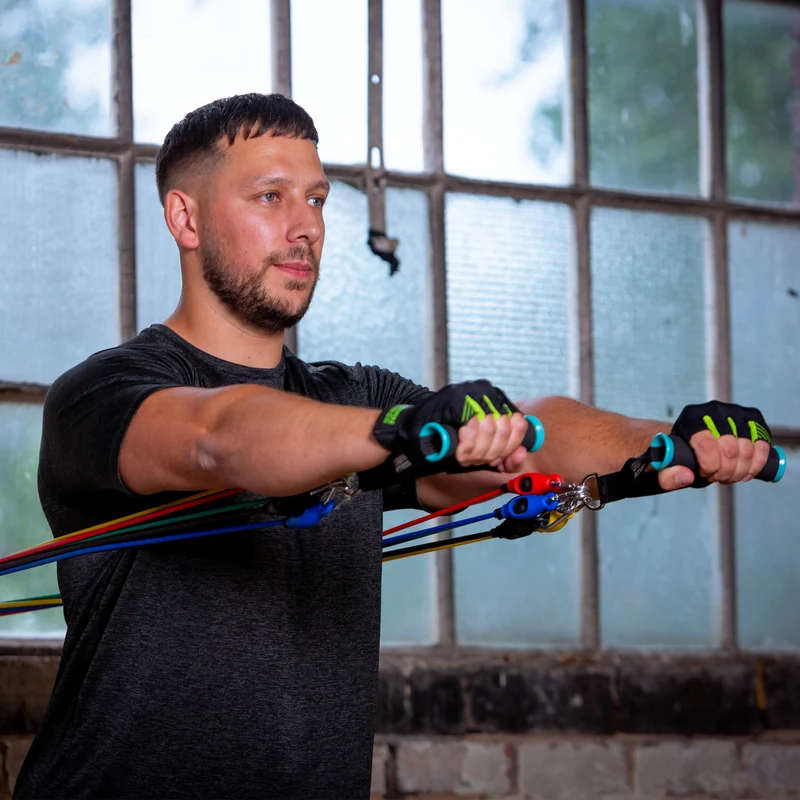 11 Piece Resistance Tube Set