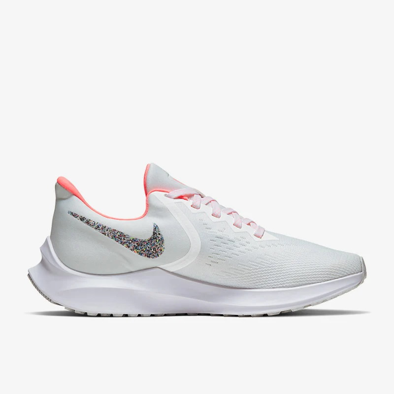 Nike Womens Air Zoom Winflo 6 - Ã‚Â Summit White/Lava Glow