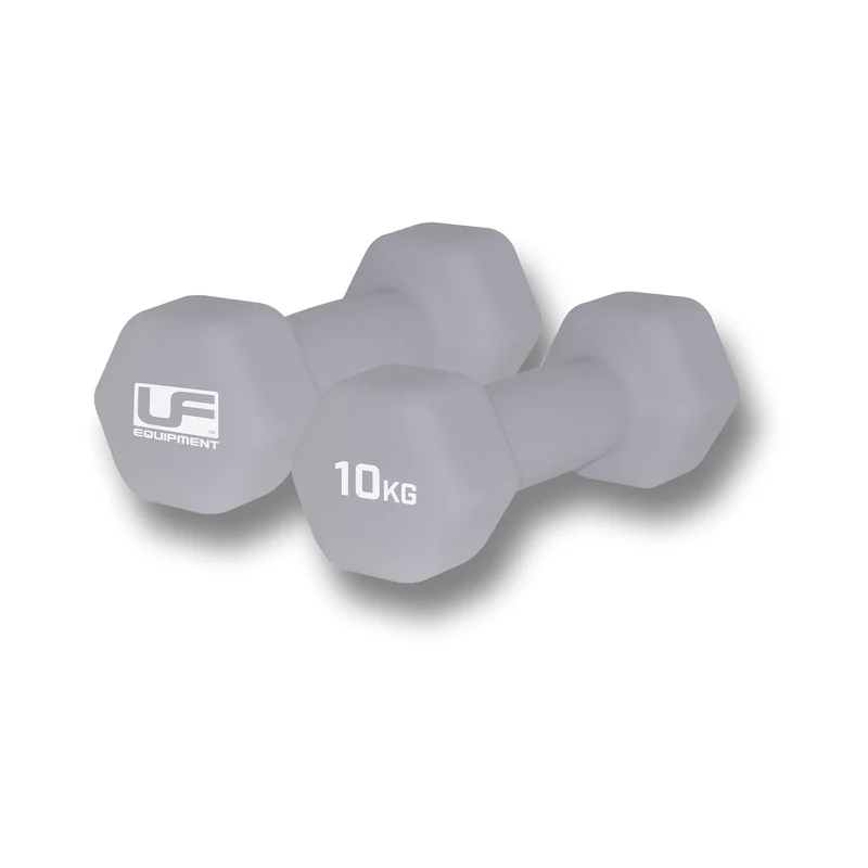 Hex Dumbbells Neoprene Covered (2 x 10Kg)