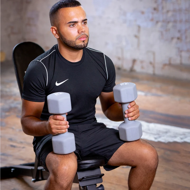 Hex Dumbbells Neoprene Covered (2 x 10Kg)