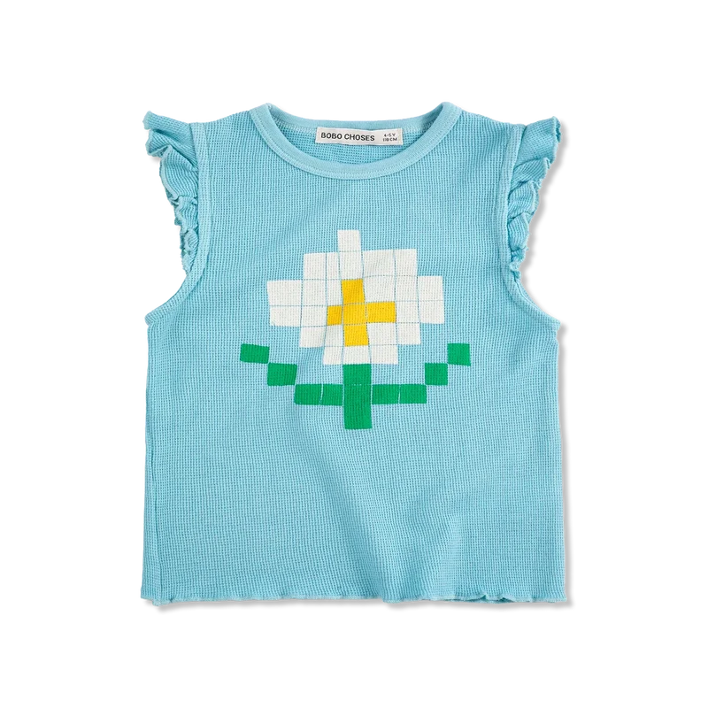 Pixel daisy Top