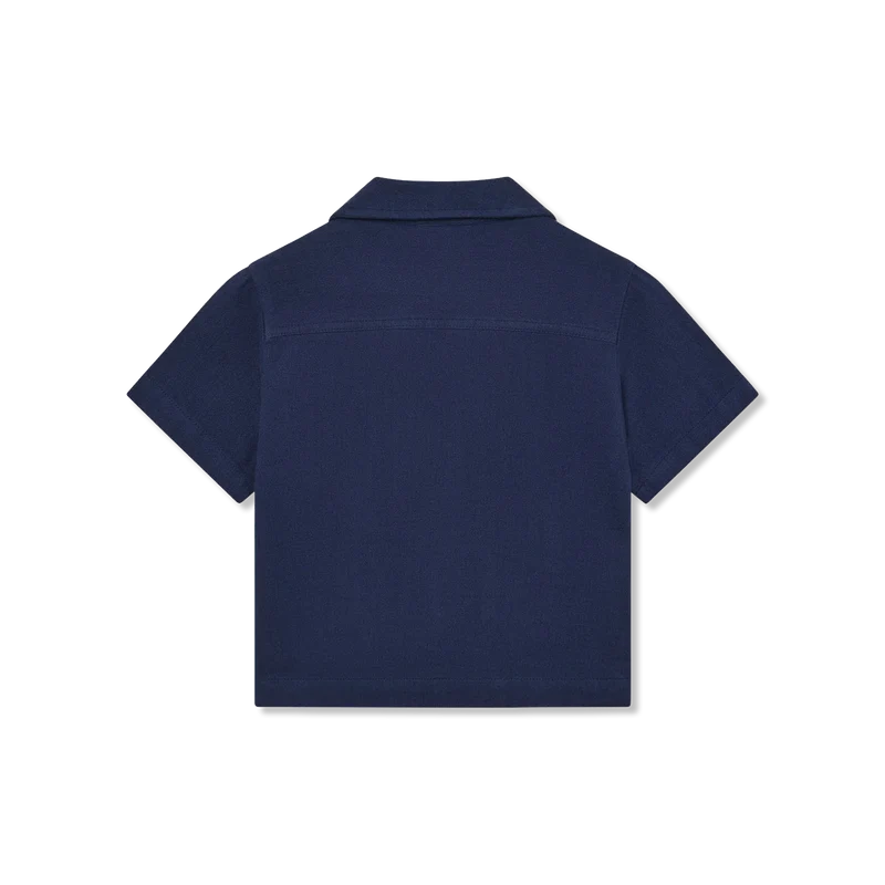 Shirt SS Muslin hemd