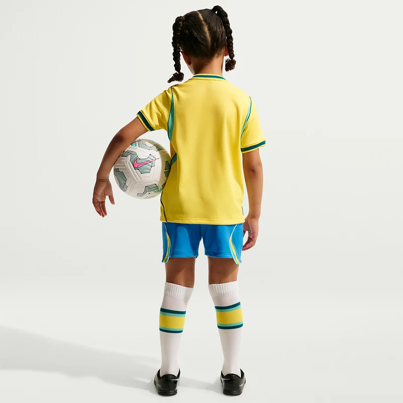 Nike Brasilien 2026 Kleine Kinder Dri-FIT Stadium Heimset