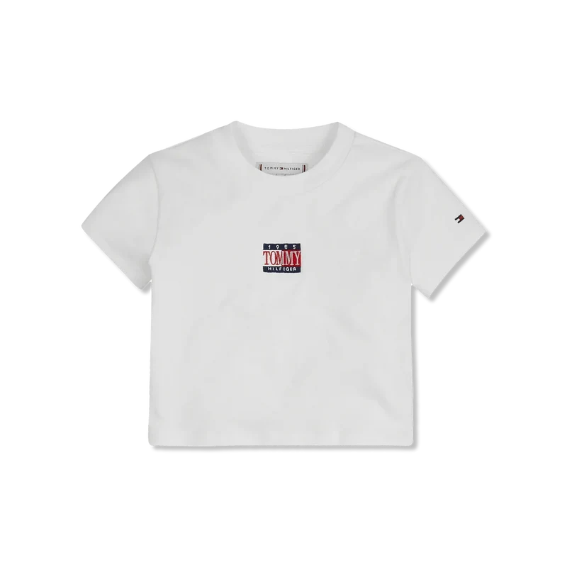 RIB CROP TOP S/S t-Shirt